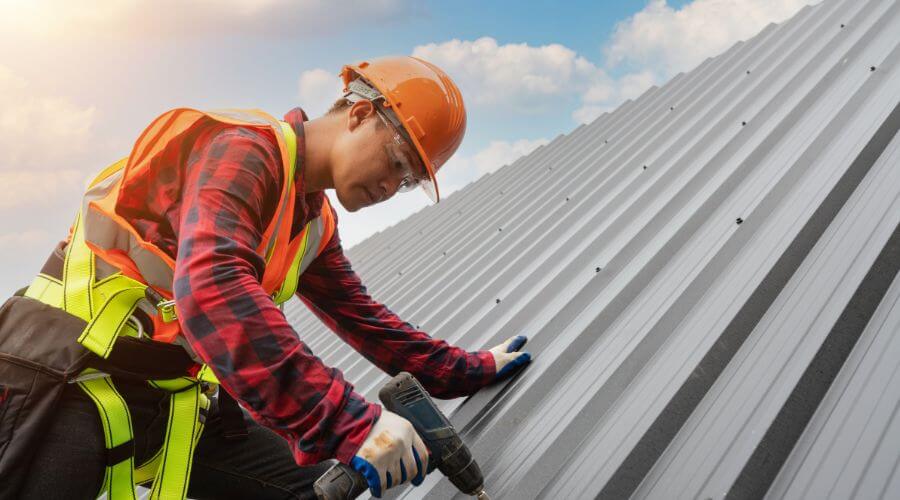 Professional metal roof installation in Marion, MI